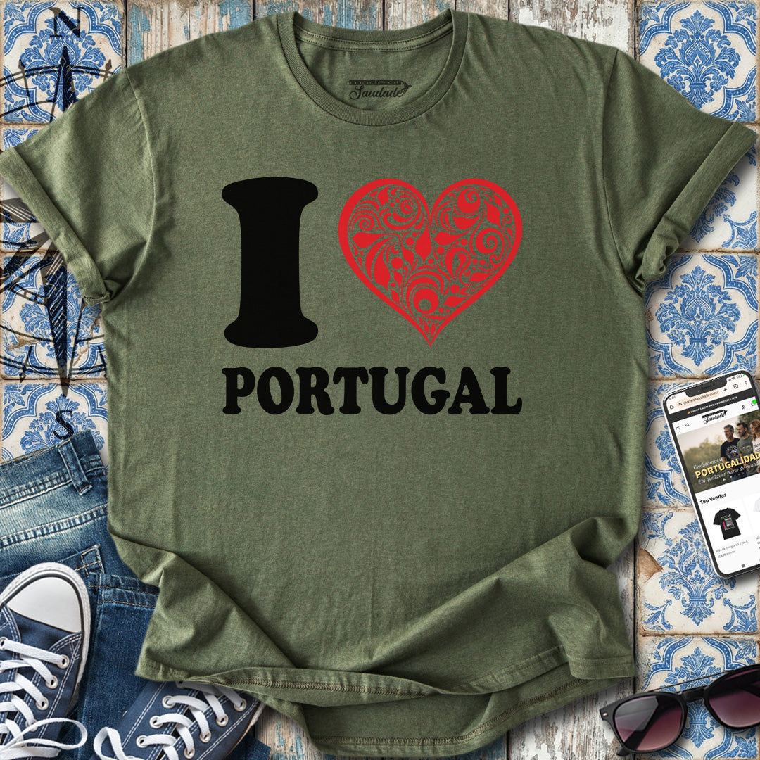 Ich liebe PT-T-Shirt