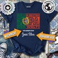 Beste Papa der Welt (GER) Personalisierbares Modell T-Shirt