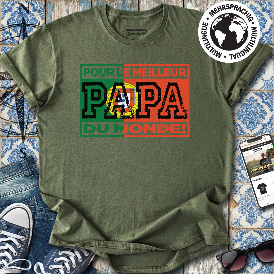 Meilleure Papa - Modèle Général (FR) T-Shirt