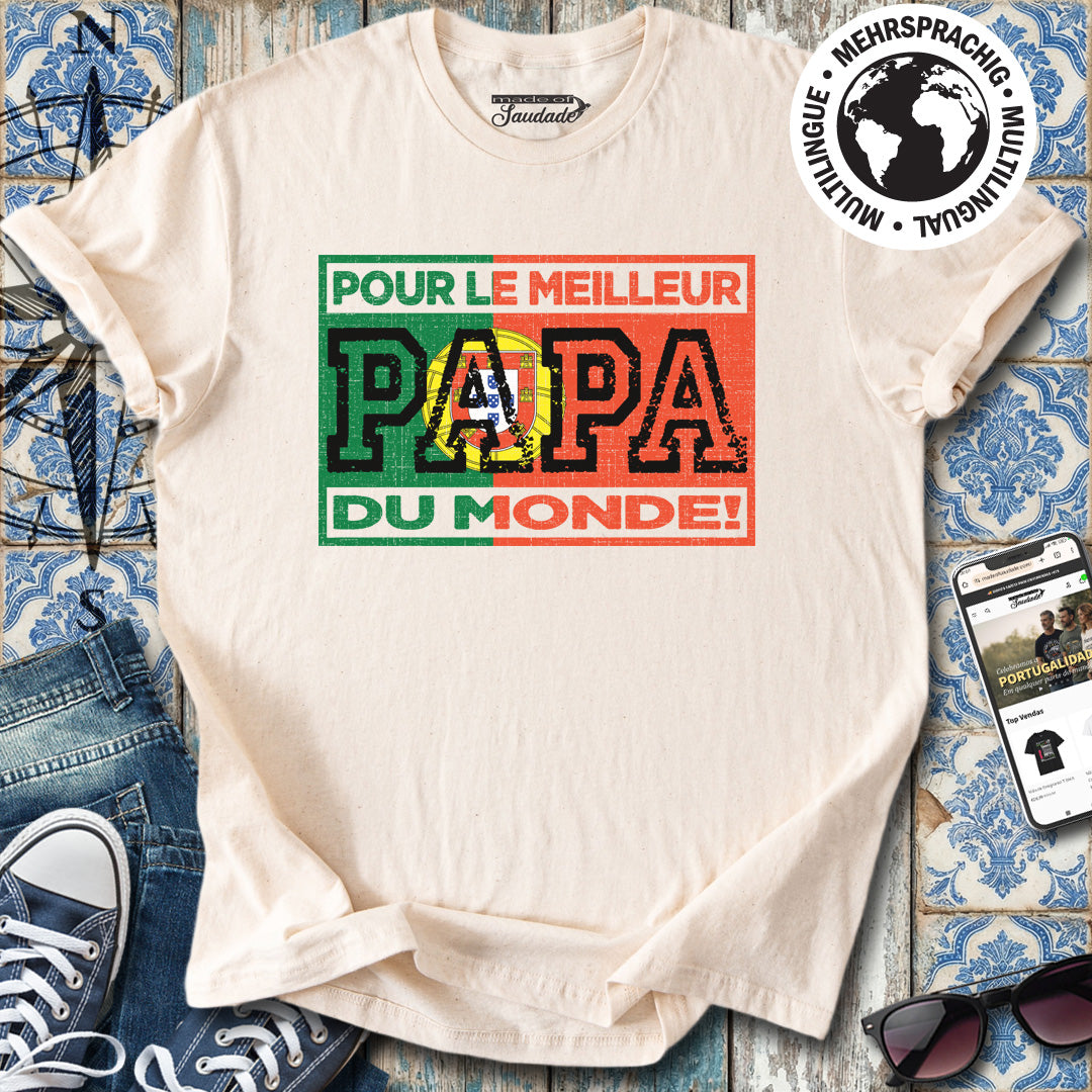 Meilleure Papa - Modèle Général (FR) T-Shirt