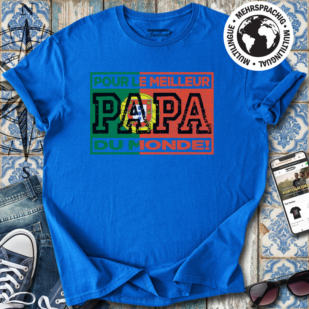 Meilleure Papa - Modèle Général (FR) T-Shirt