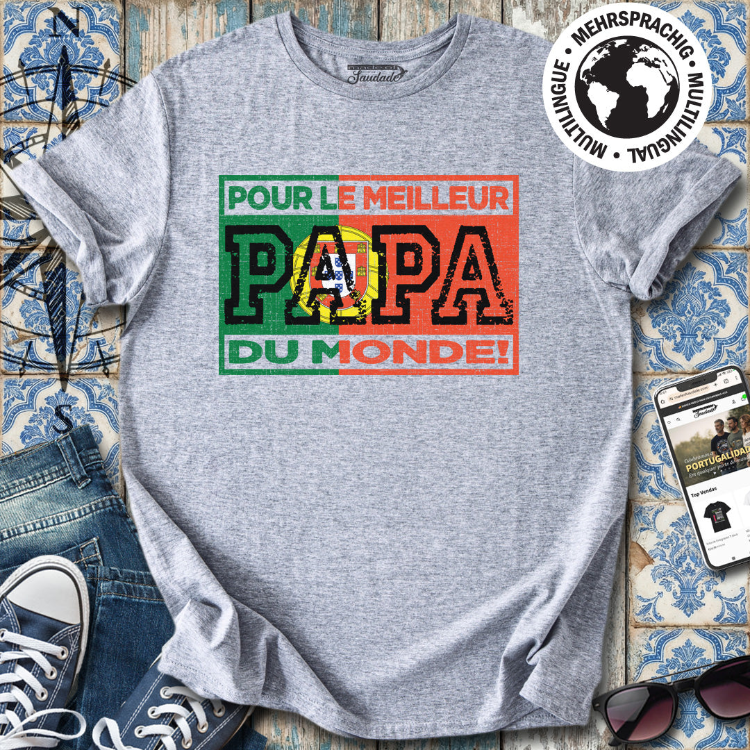 Meilleure Papa - Modèle Général (FR) T-Shirt