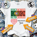 World's Best Mom (ENG) Customizable Emigrant Edition T-Shirt