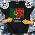 Beste Mama der Welt (GER) Personalisierbares Modell T-Shirt