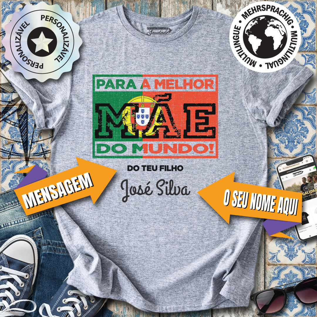 Bestes Mama PT Individuelles T-Shirt-Design