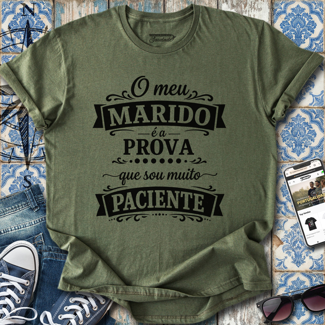 Mulher Paciente T-Shirt