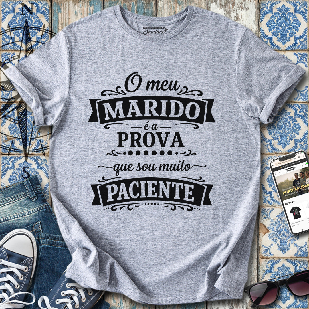 Mulher Paciente T-Shirt