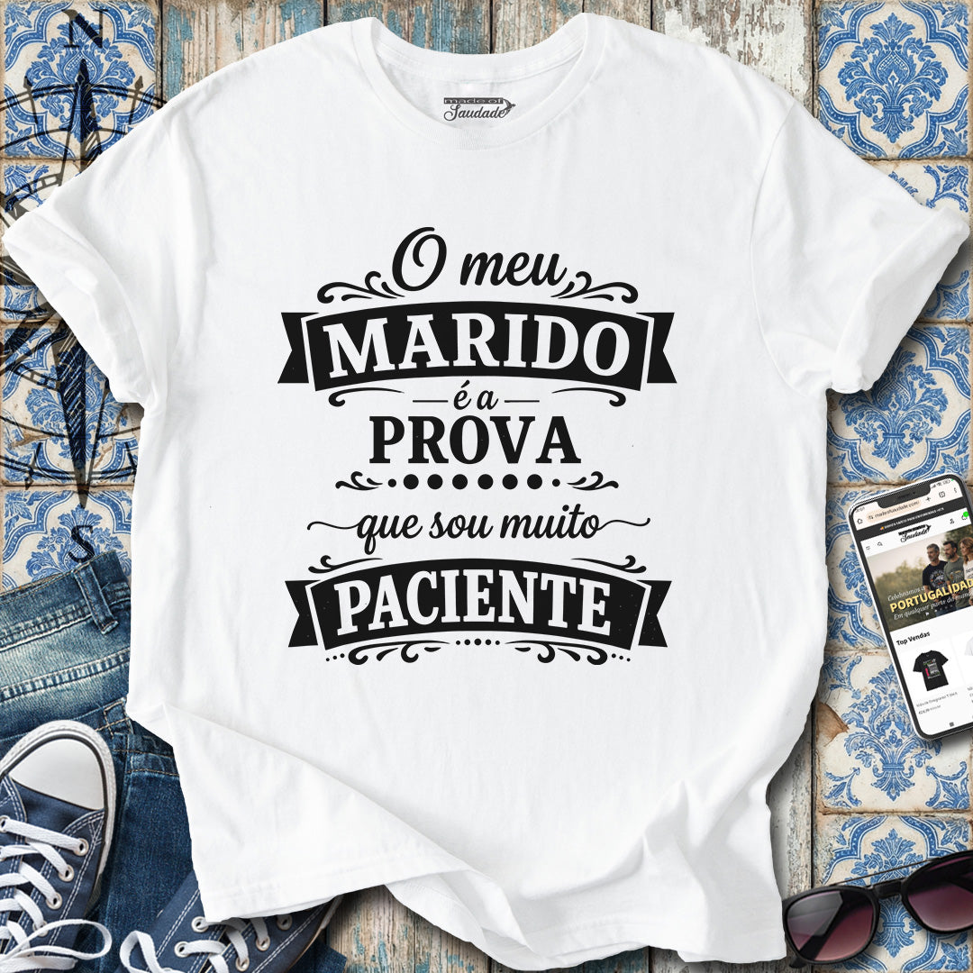 Mulher Paciente T-Shirt