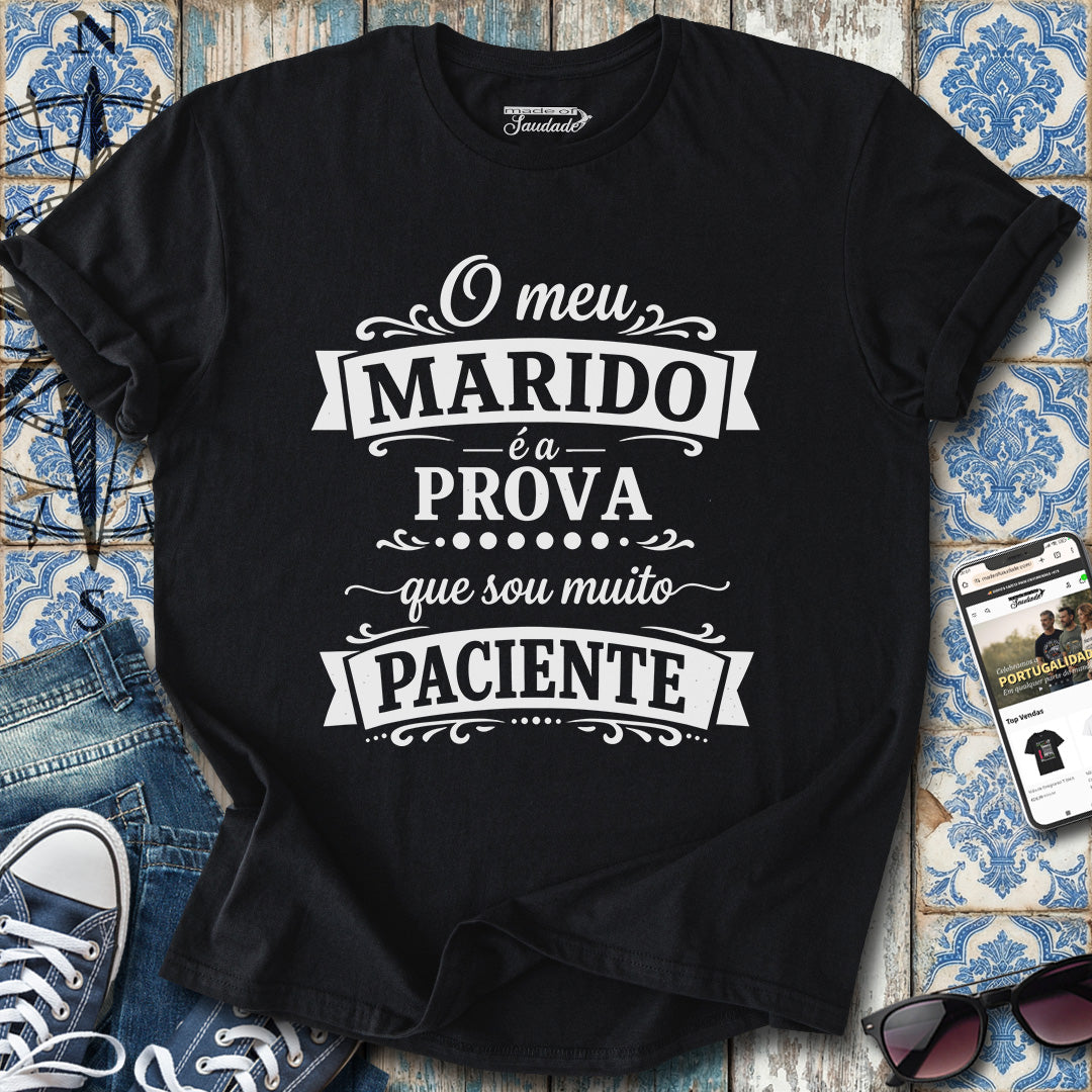 Mulher Paciente T-Shirt