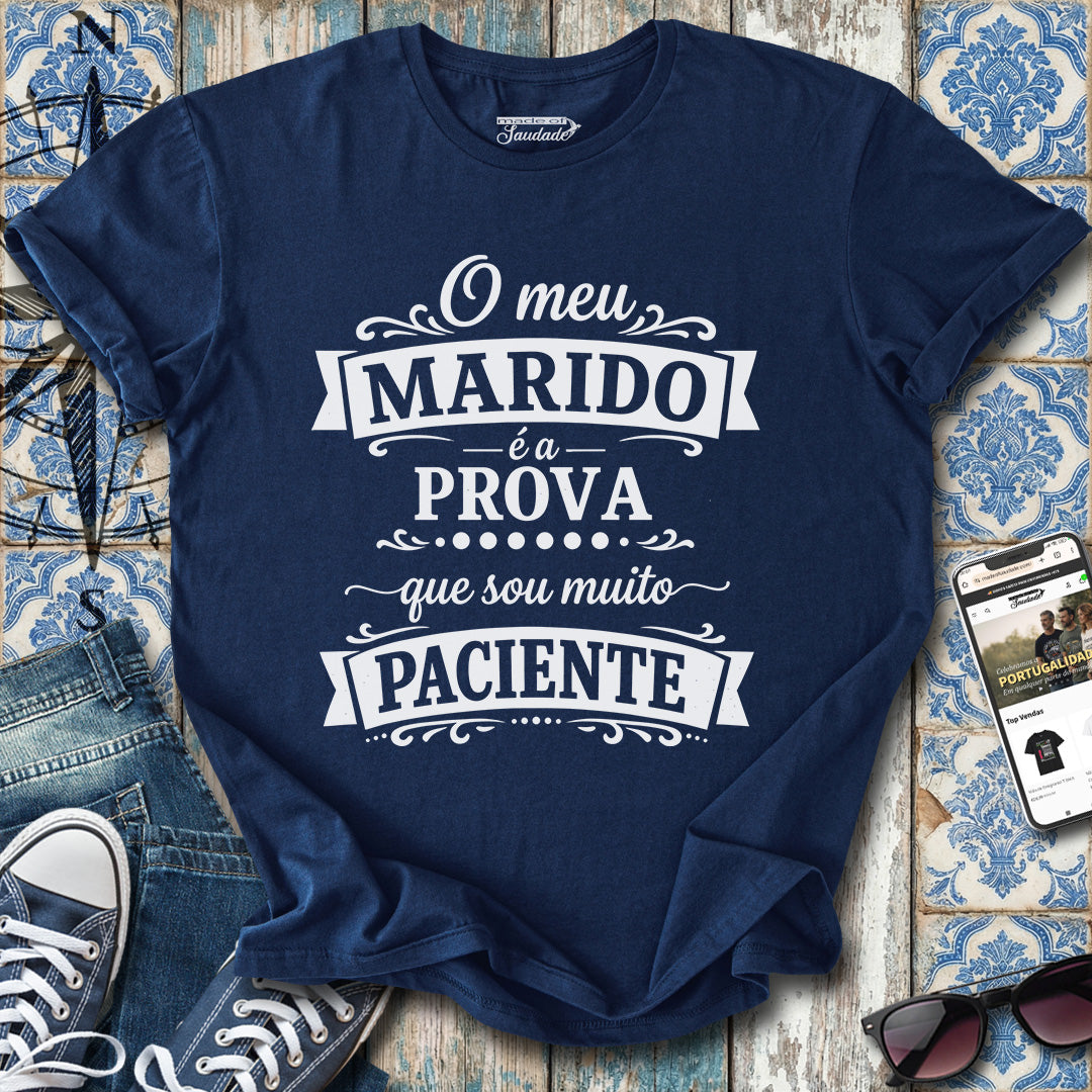 Mulher Paciente T-Shirt