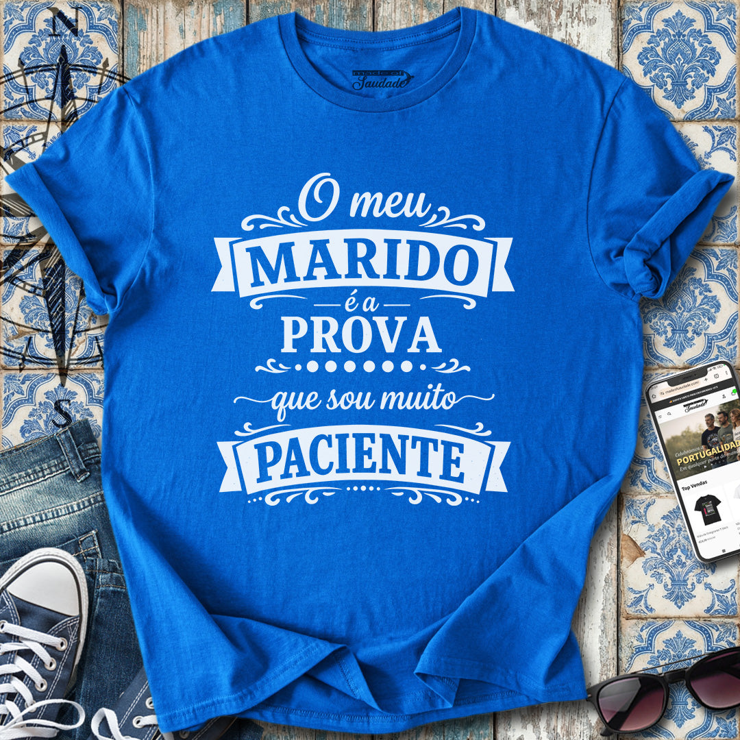 Mulher Paciente T-Shirt