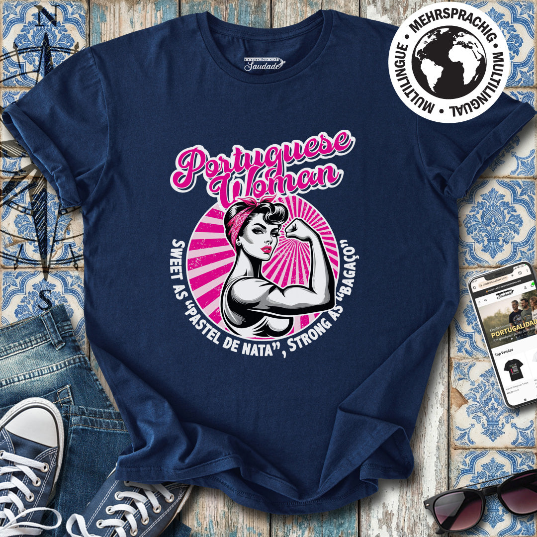 Portuguese Woman Sweet Strong (ENG) T-Shirt