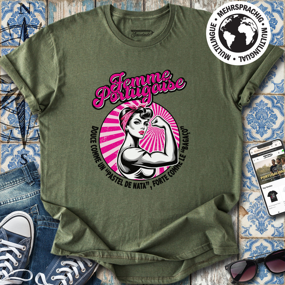 Femme Portugaise Douce Forte T-Shirt
