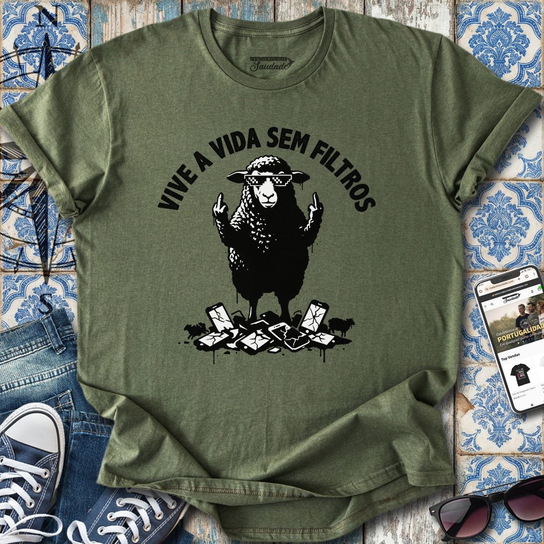 Vida sem Filtros T-Shirt