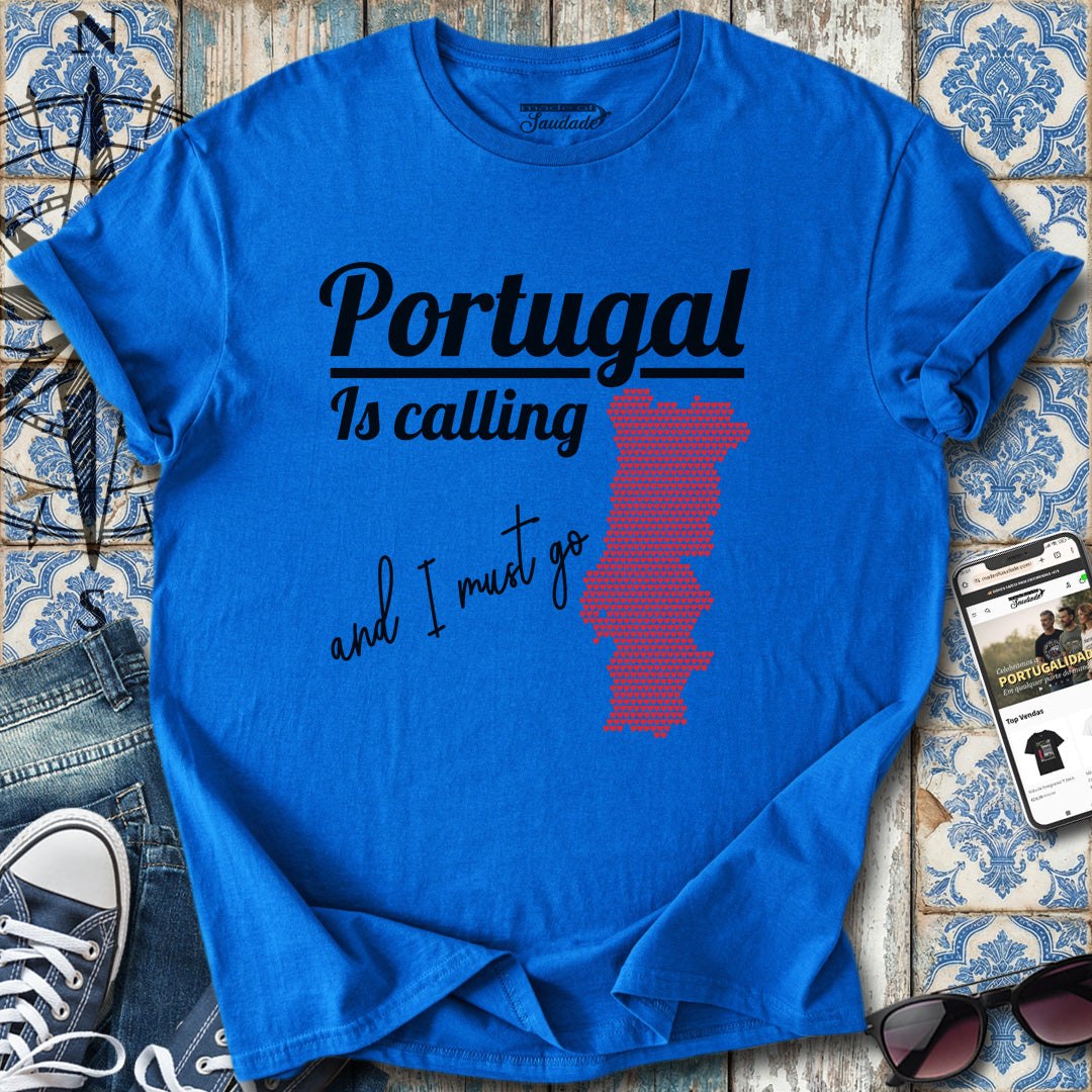 Portugal Calling Hearts T-Shirt