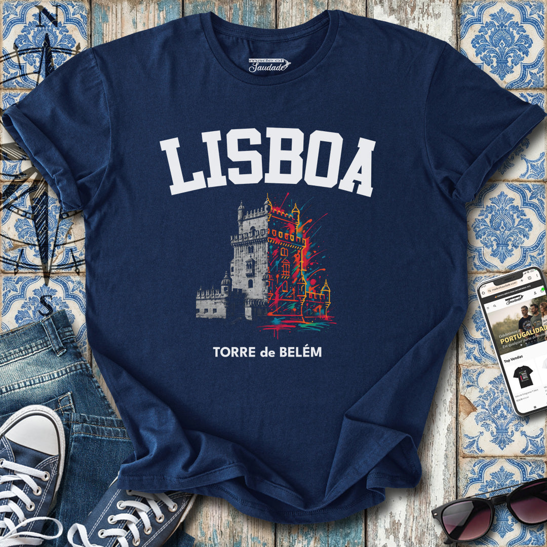 Belém-Turm-T-Shirt
