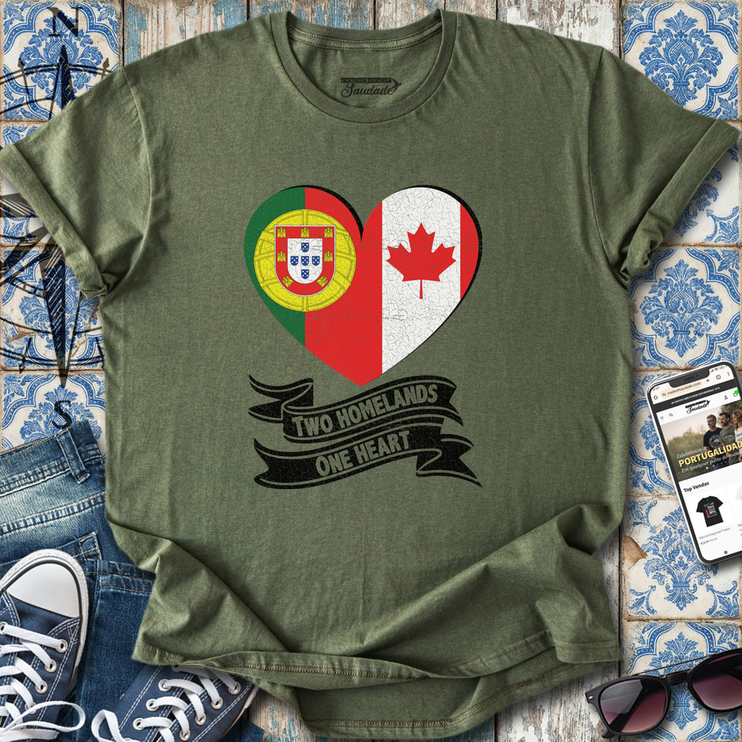 Two Loves Canada Portugal ENG T-Shirt