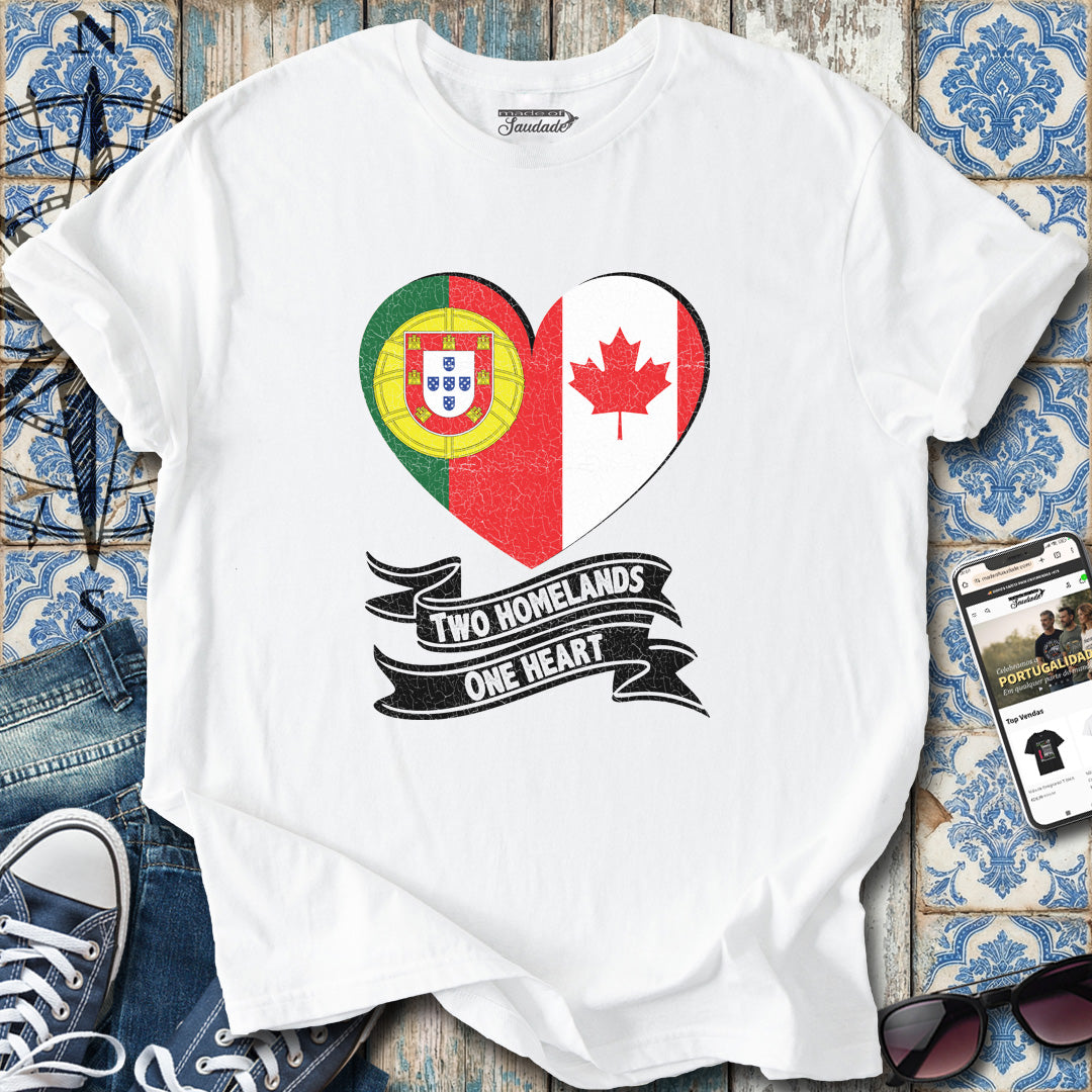 Two Loves Canada Portugal ENG T-Shirt