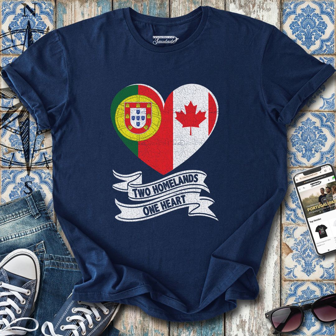 Two Loves Canada Portugal ENG T-Shirt