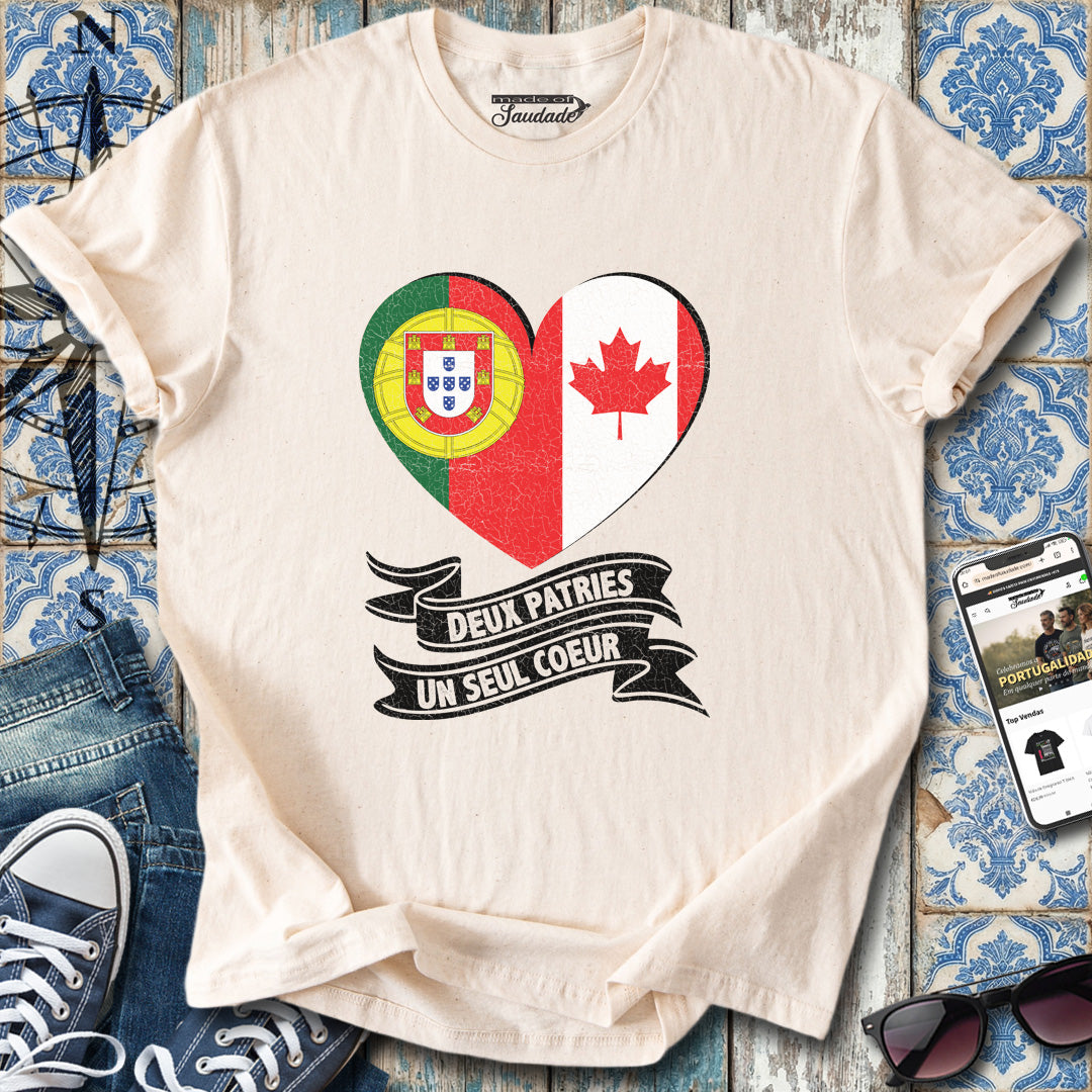 Two Loves Canada Portugal FR T-Shirt