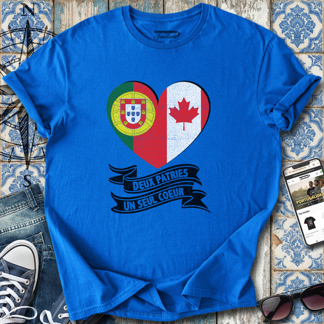 Two Loves Canada Portugal FR T-Shirt