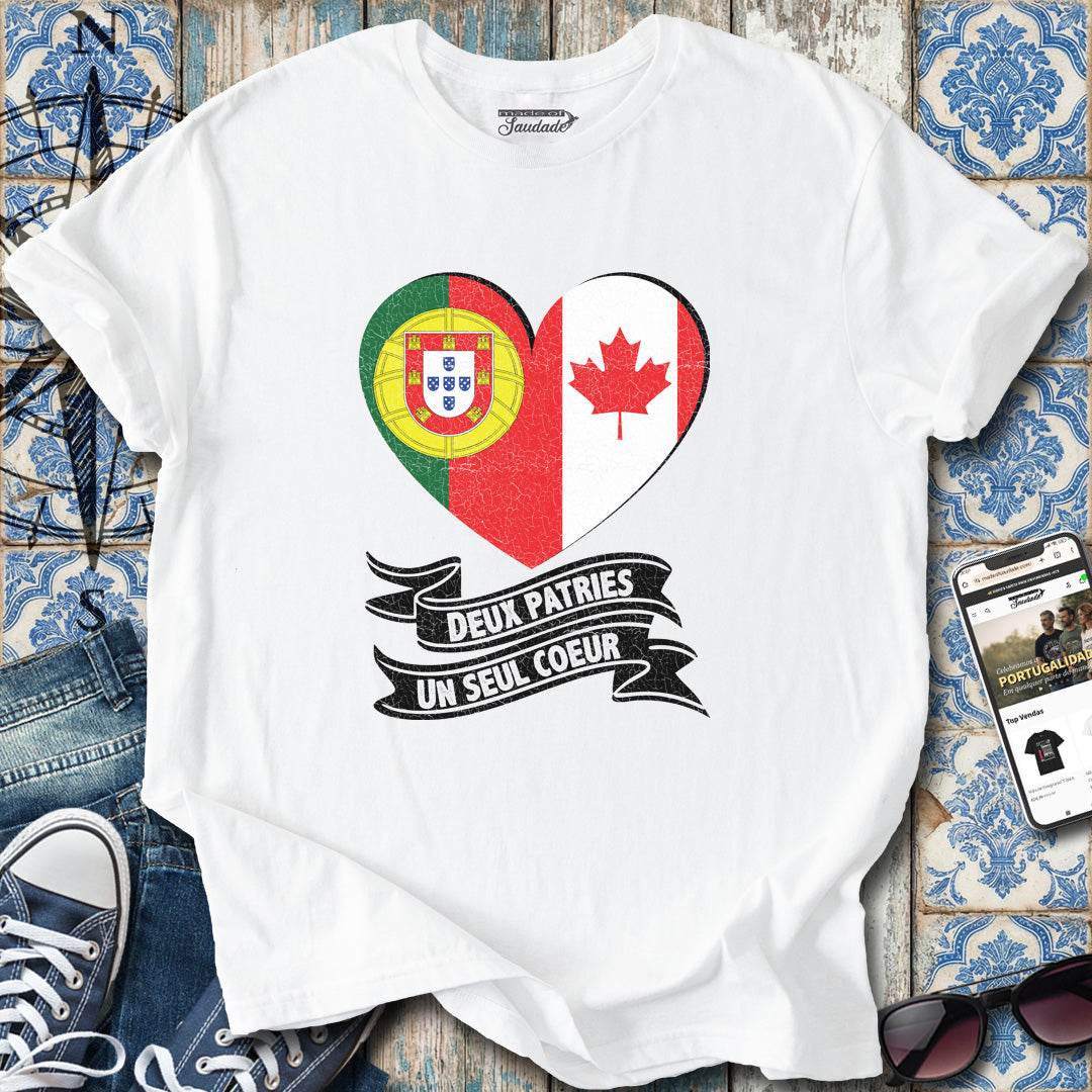 Two Loves Canada Portugal FR T-Shirt