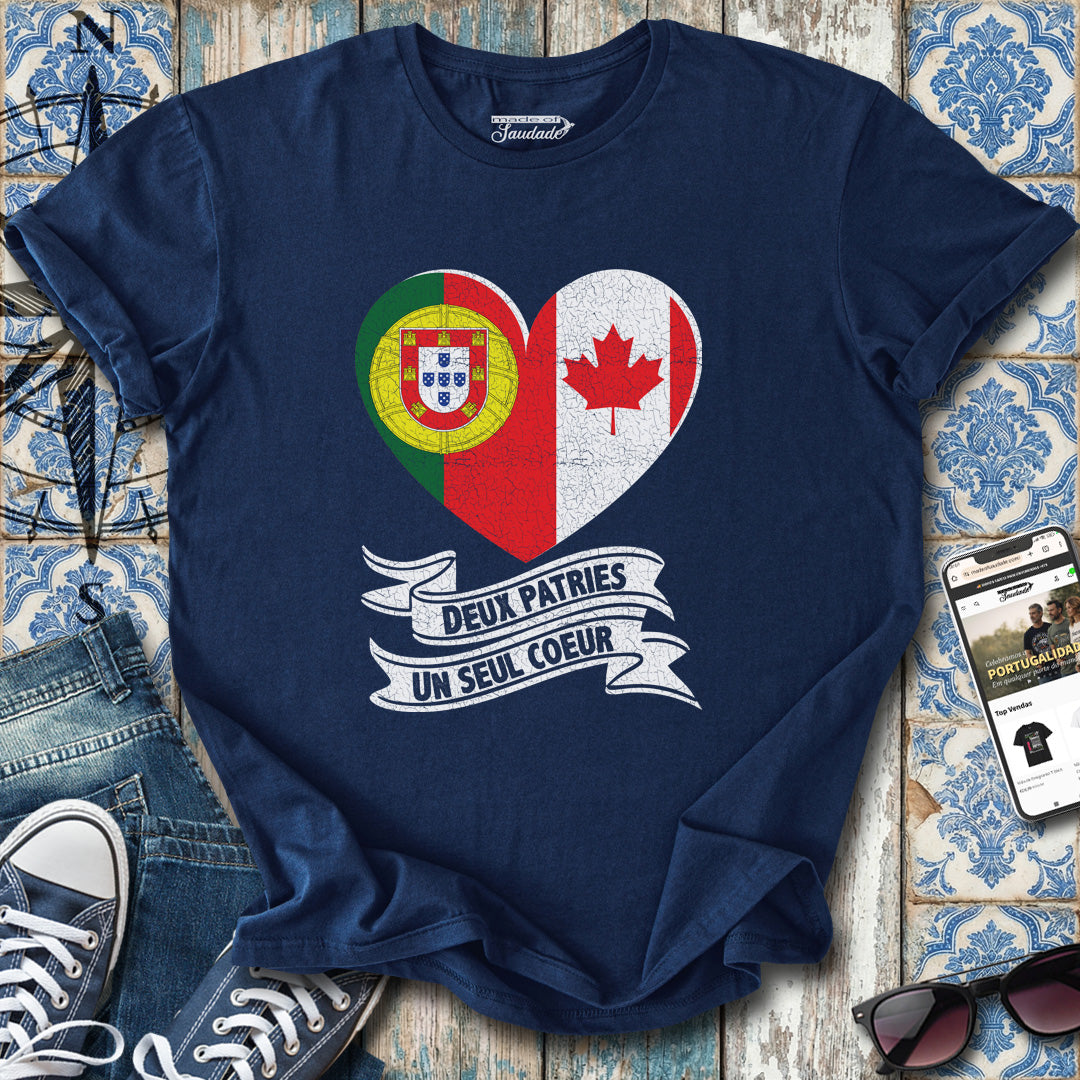 Two Loves Canada Portugal FR T-Shirt