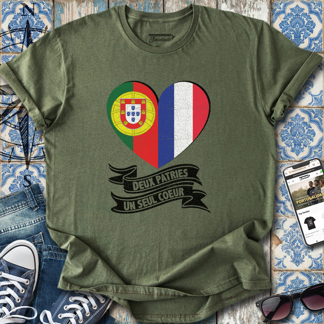 Two Loves France Portugal T-Shirt