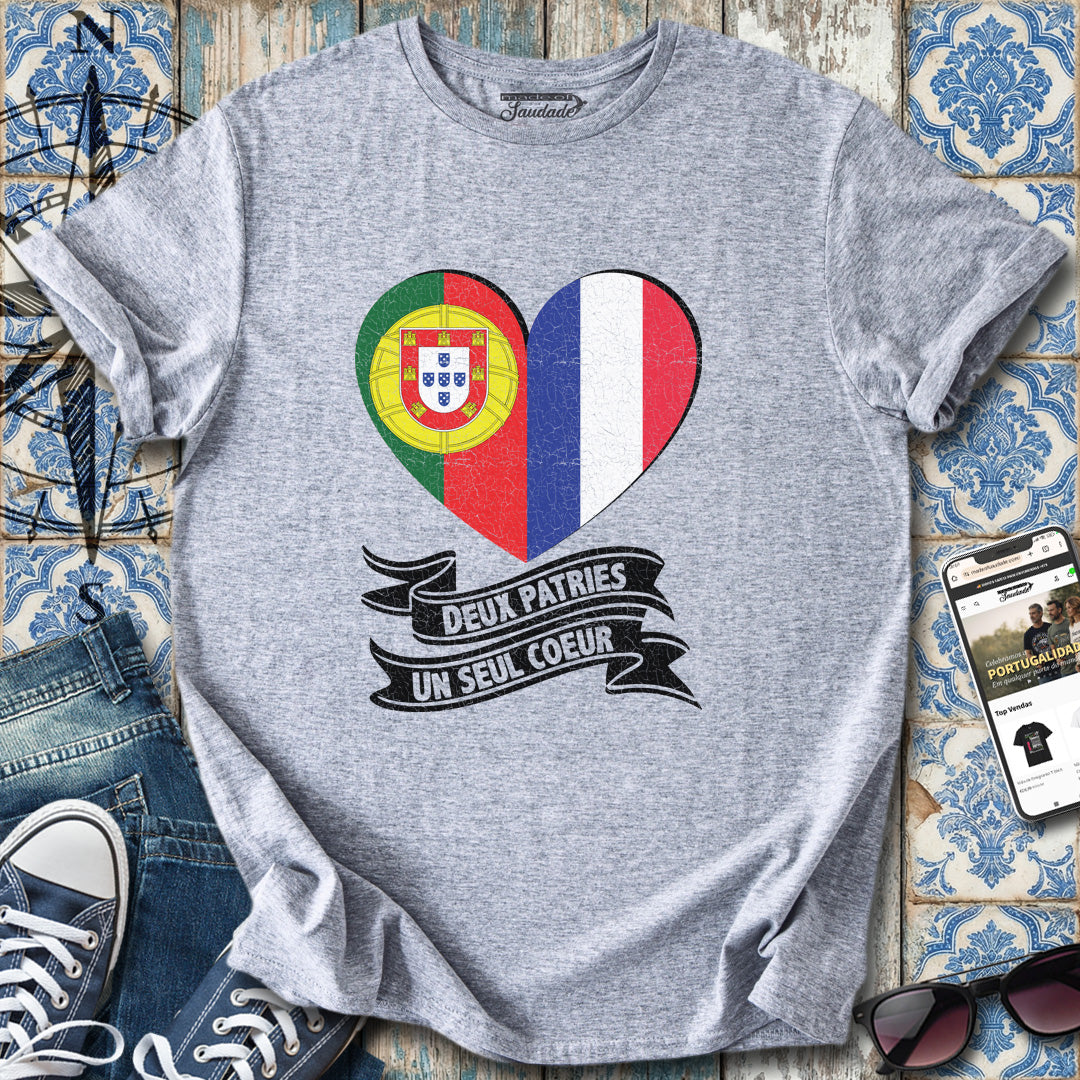 Two Loves France Portugal T-Shirt
