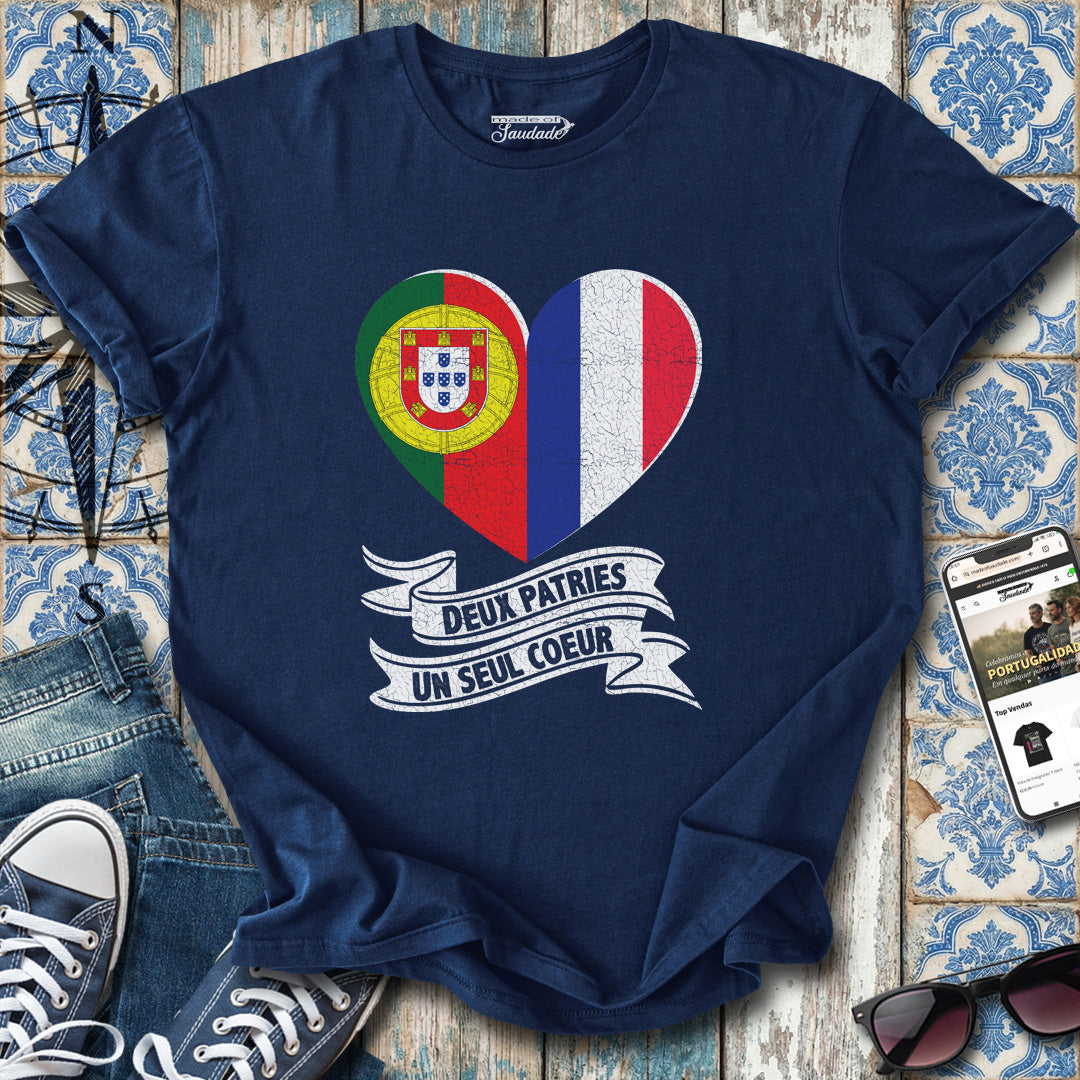 Two Loves France Portugal T-Shirt