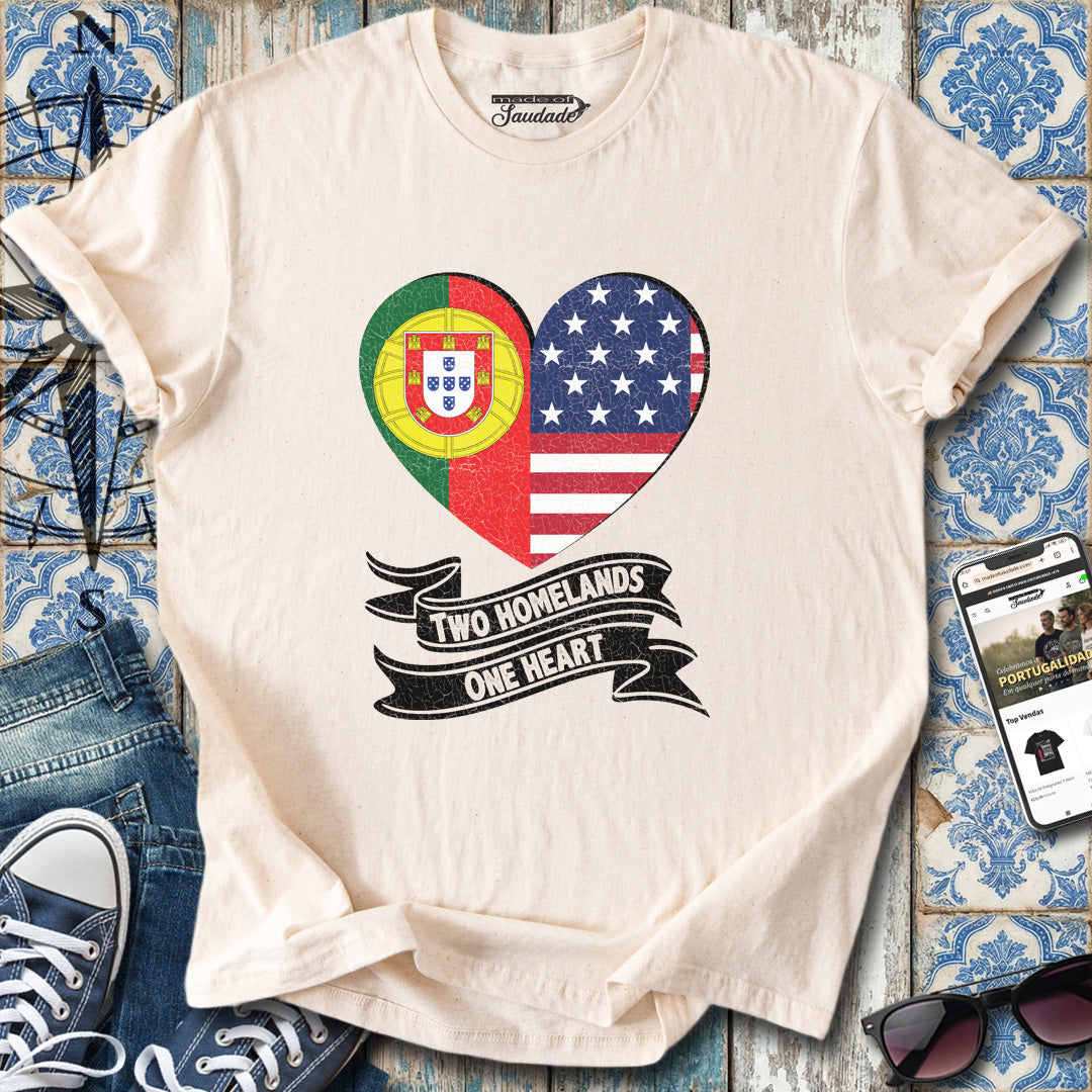 Two Loves USA Portugal T-Shirt
