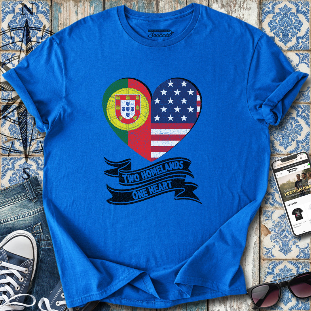 Two Loves USA Portugal T-Shirt