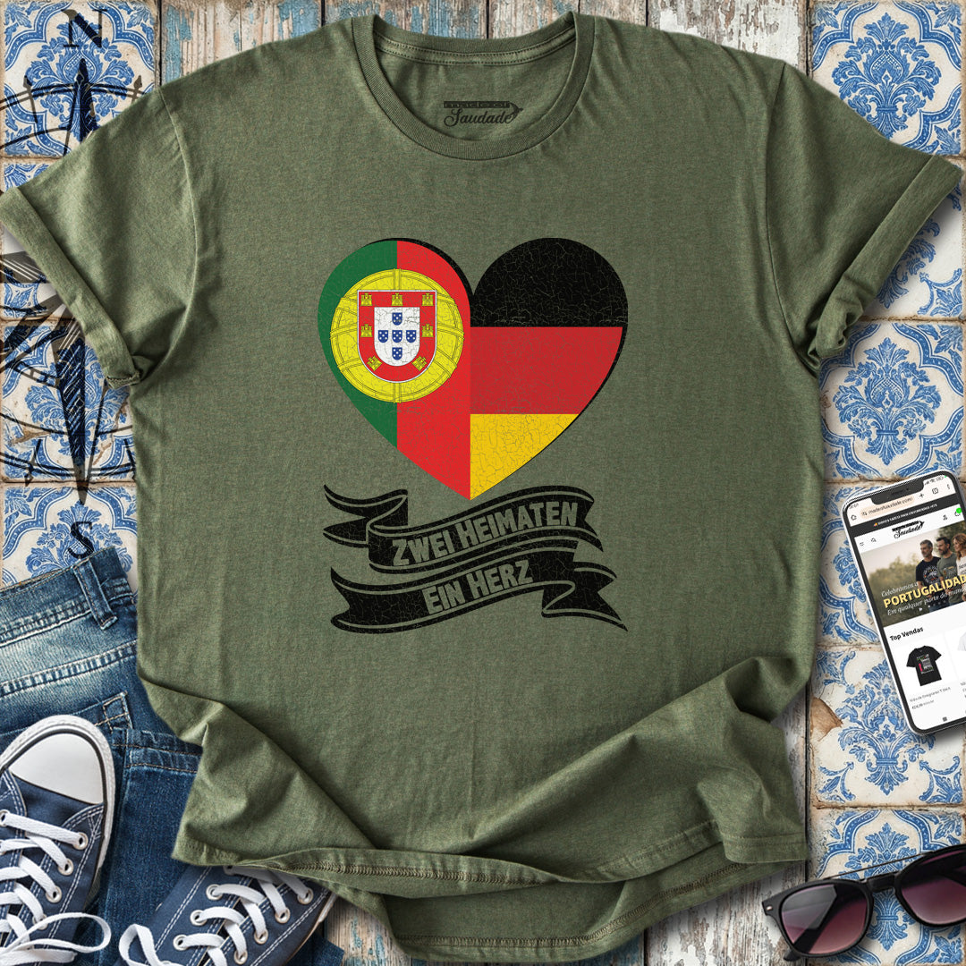 Two Loves Germany Portugal T-Shirt