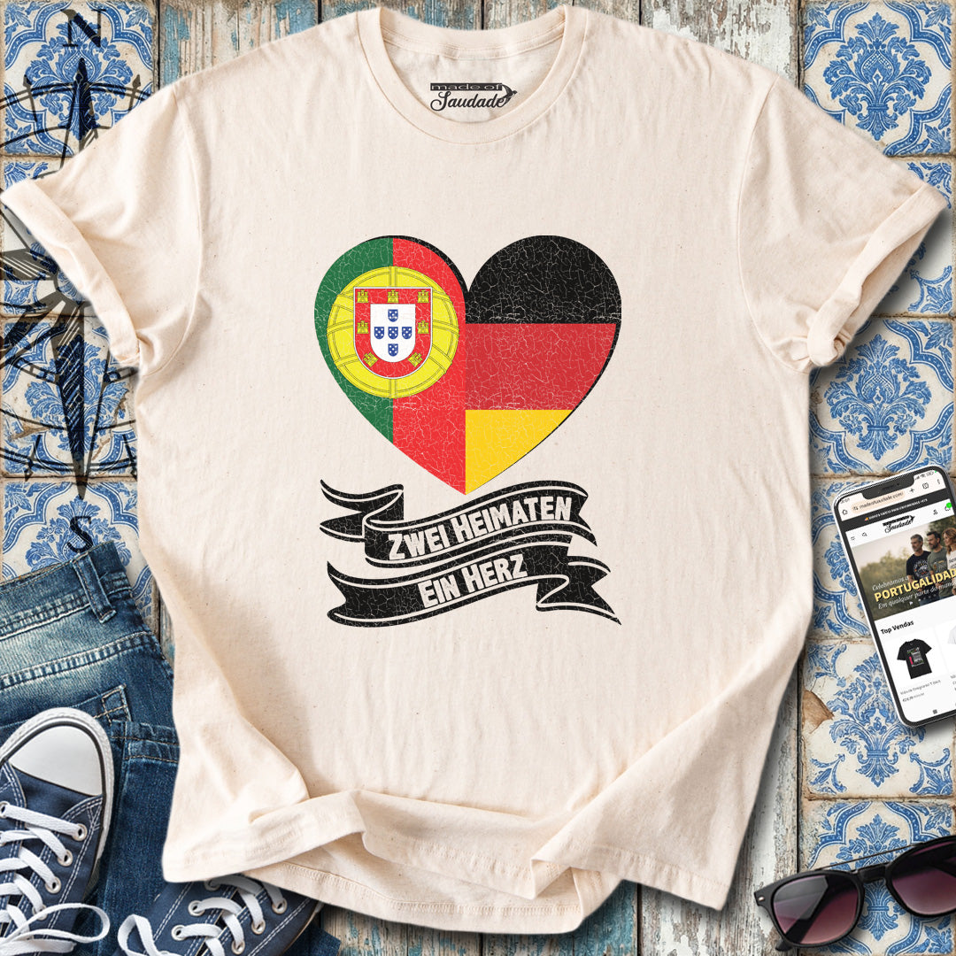 Two Loves Germany Portugal T-Shirt