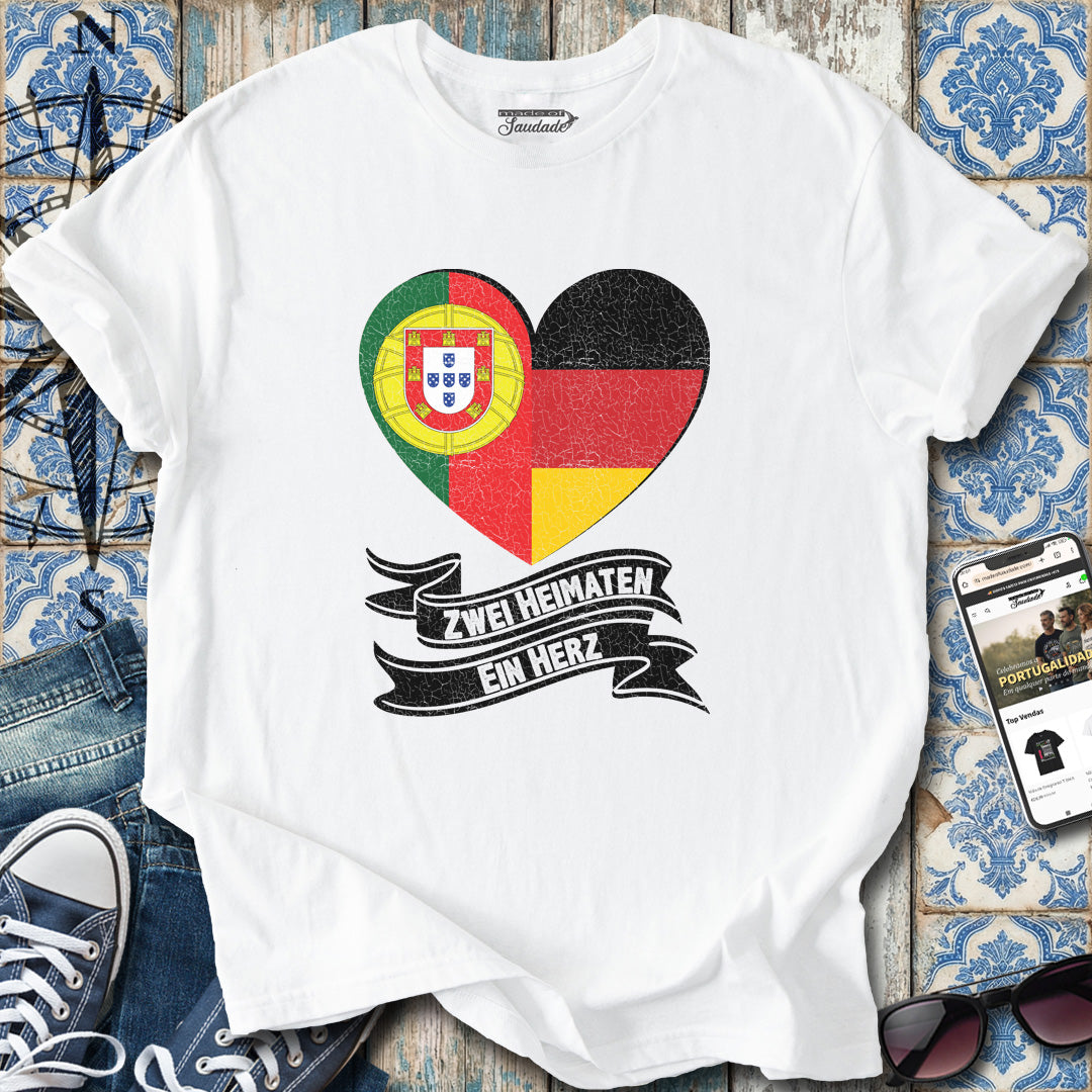 Two Loves Germany Portugal T-Shirt