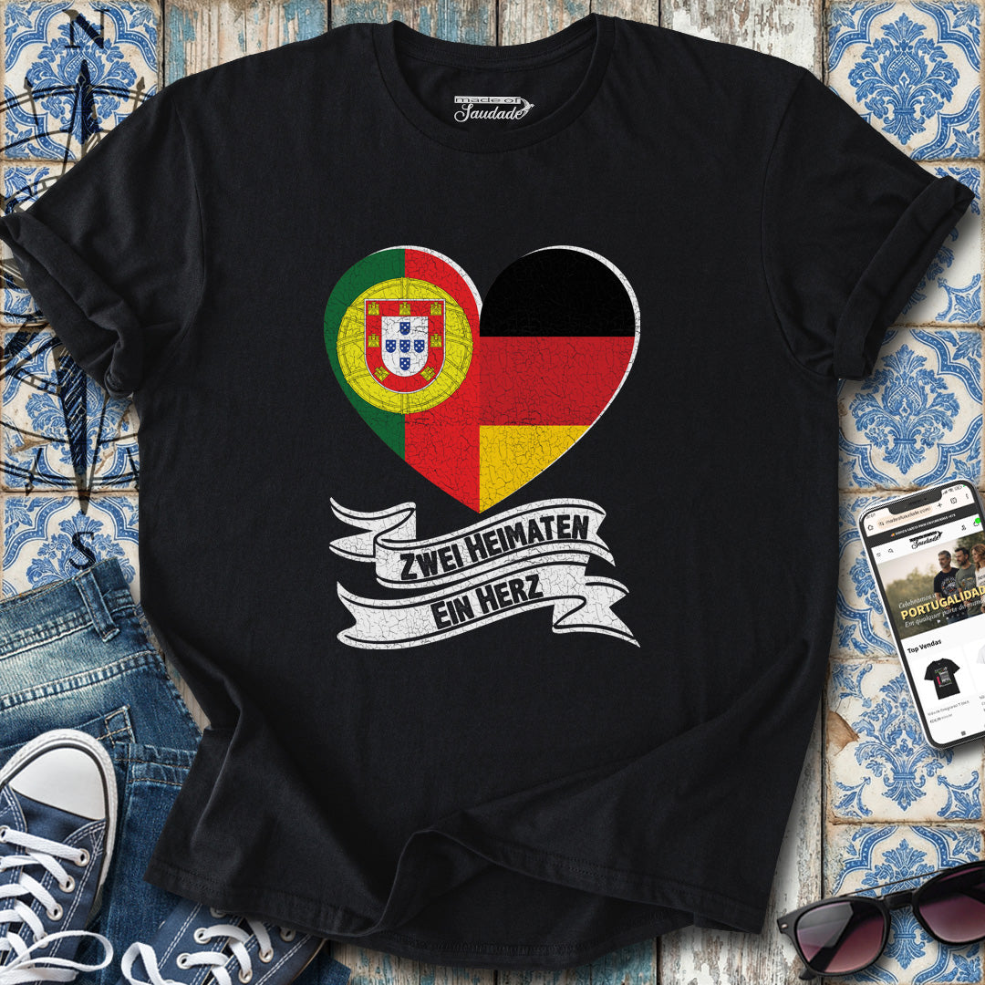 Two Loves Germany Portugal T-Shirt