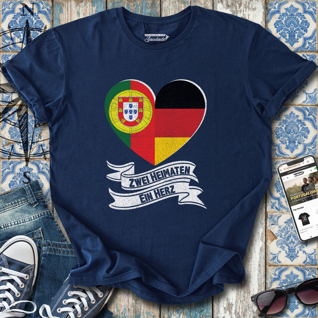 Two Loves Germany Portugal T-Shirt