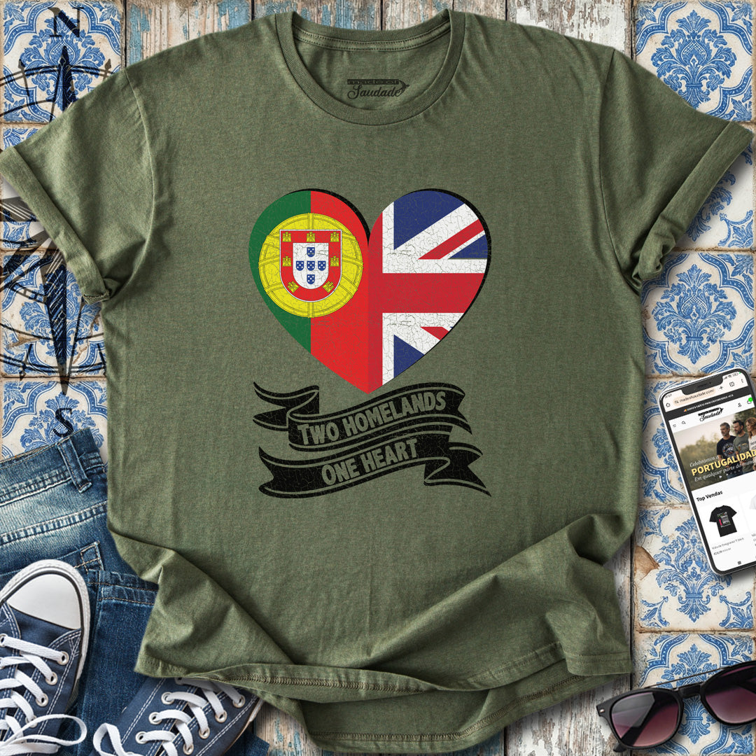 Two Loves England Portugal T-Shirt