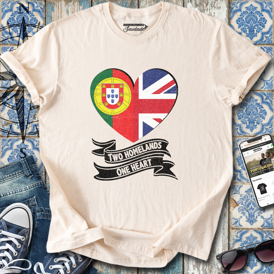 Two Loves England Portugal T-Shirt