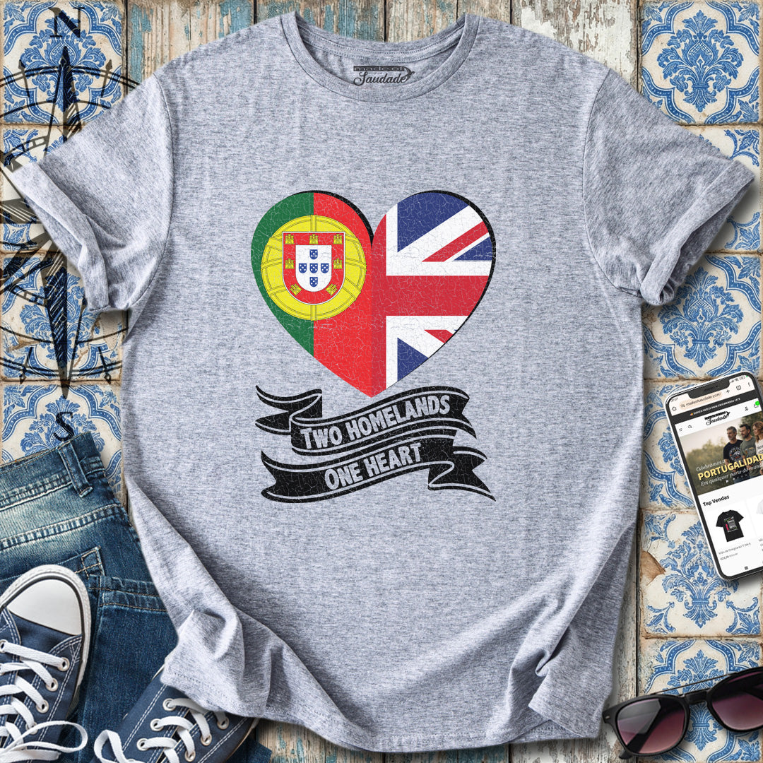 Two Loves England Portugal T-shirt
