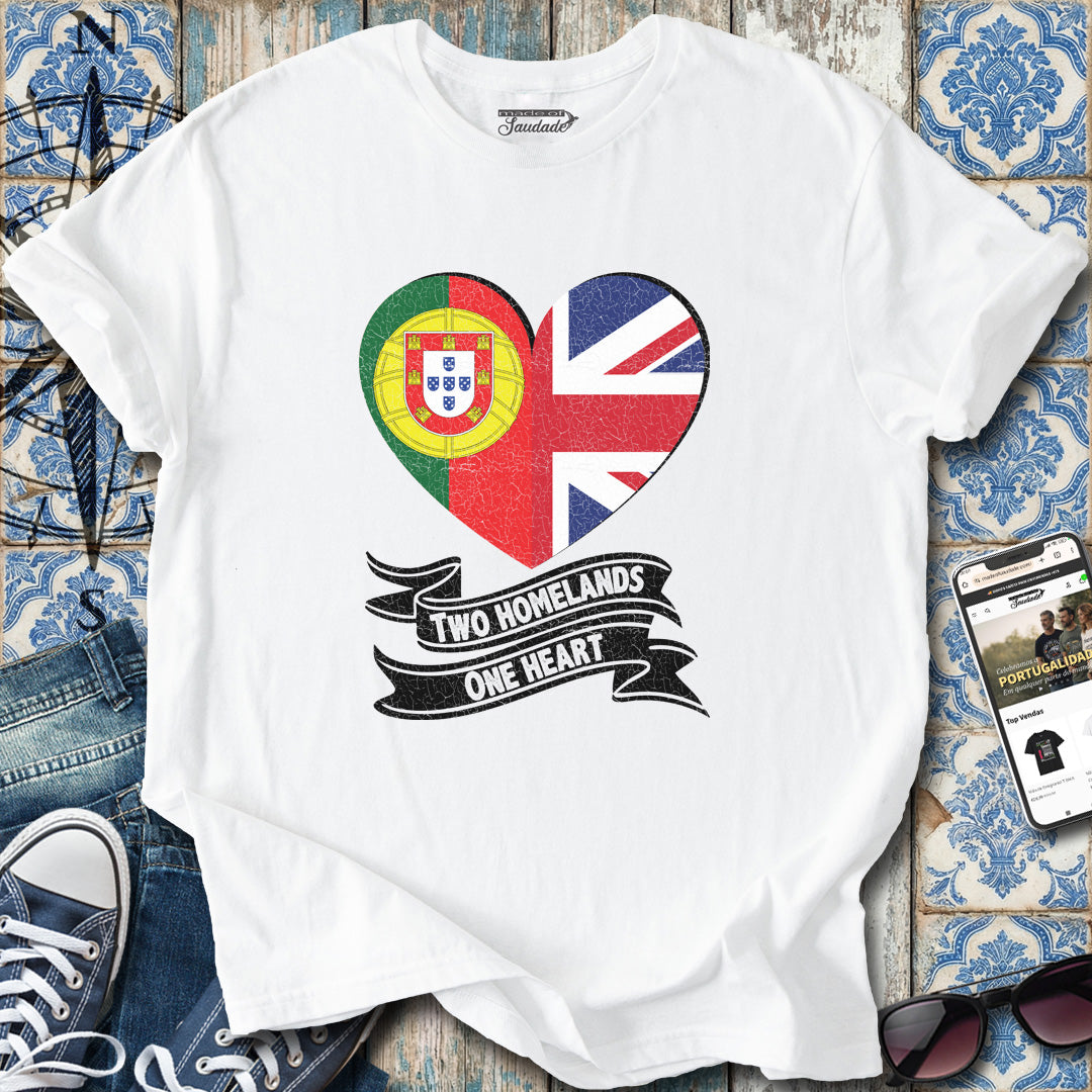 Two Loves England Portugal T-Shirt