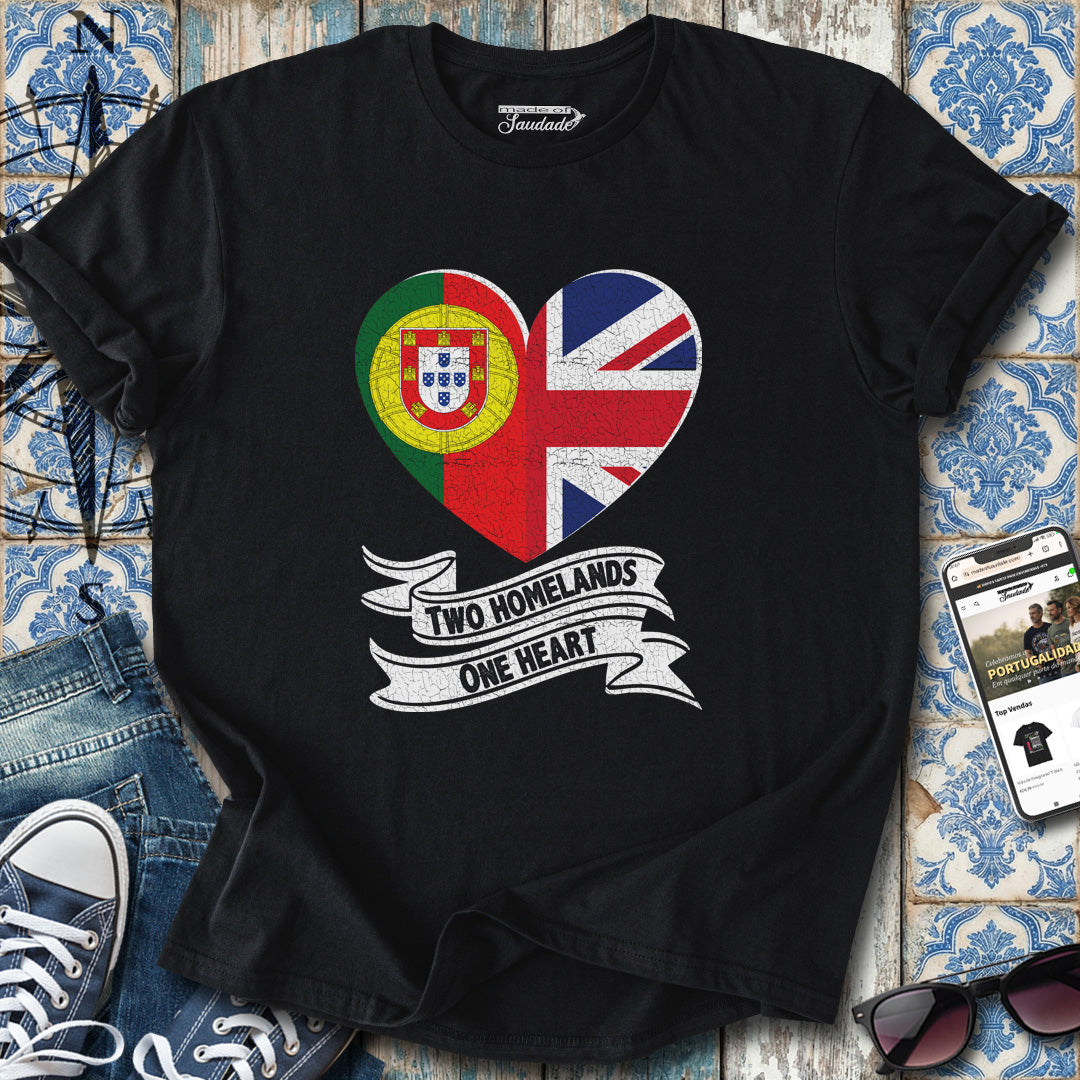 Two Loves England Portugal T-Shirt