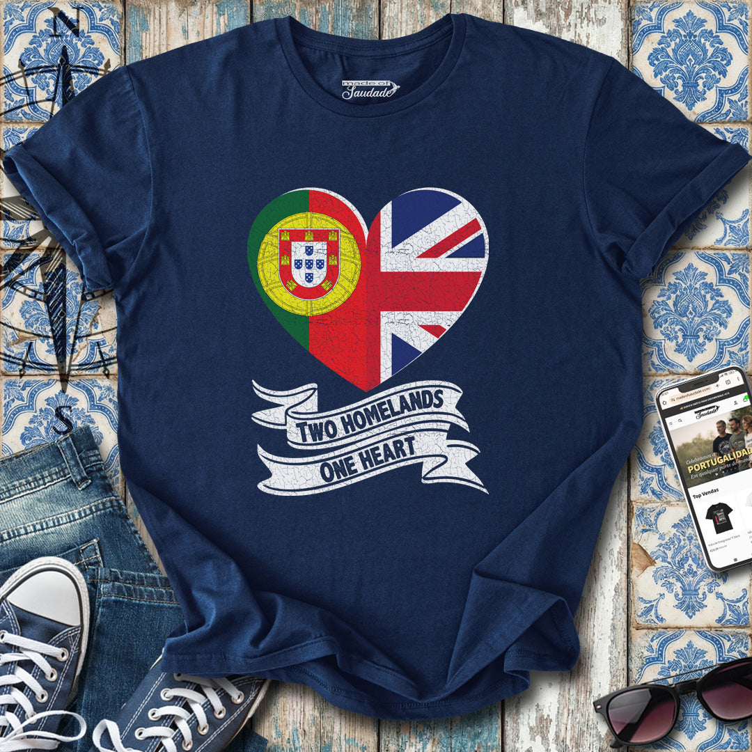 Two Loves England Portugal T-Shirt