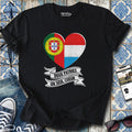 Two Loves Luxembourg Portugal FR T-Shirt