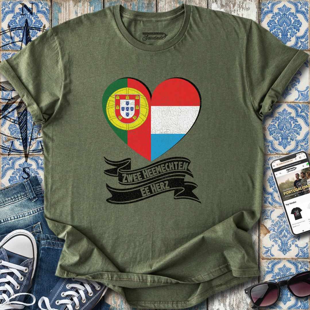 Two Loves Luxembourg Portugal LX T-Shirt