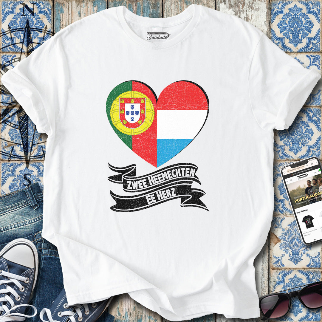 Two Loves Luxembourg Portugal LX T-Shirt