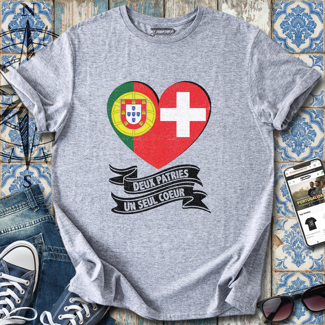 Two Loves Switzerland Portugal FR T-Shirt