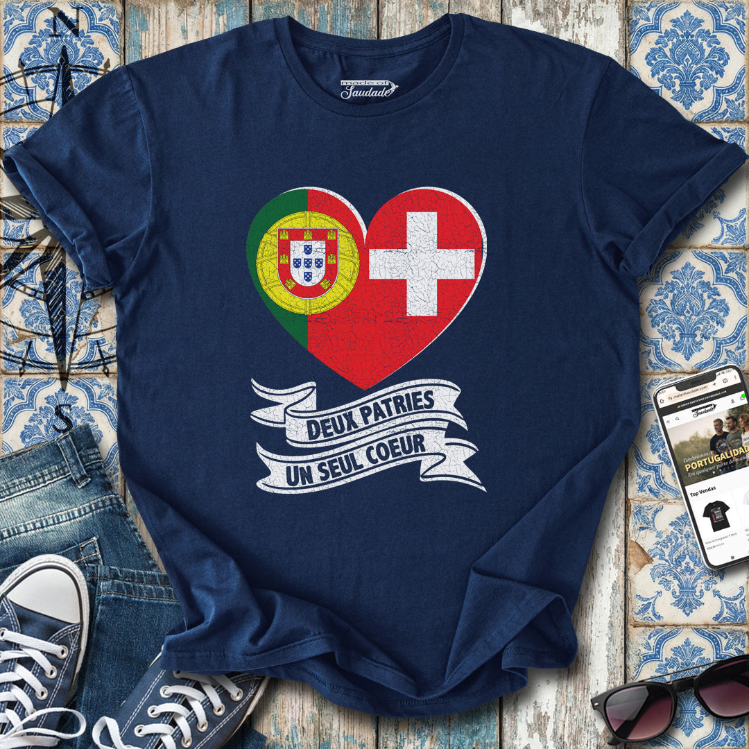 Two Loves Switzerland Portugal FR T-Shirt