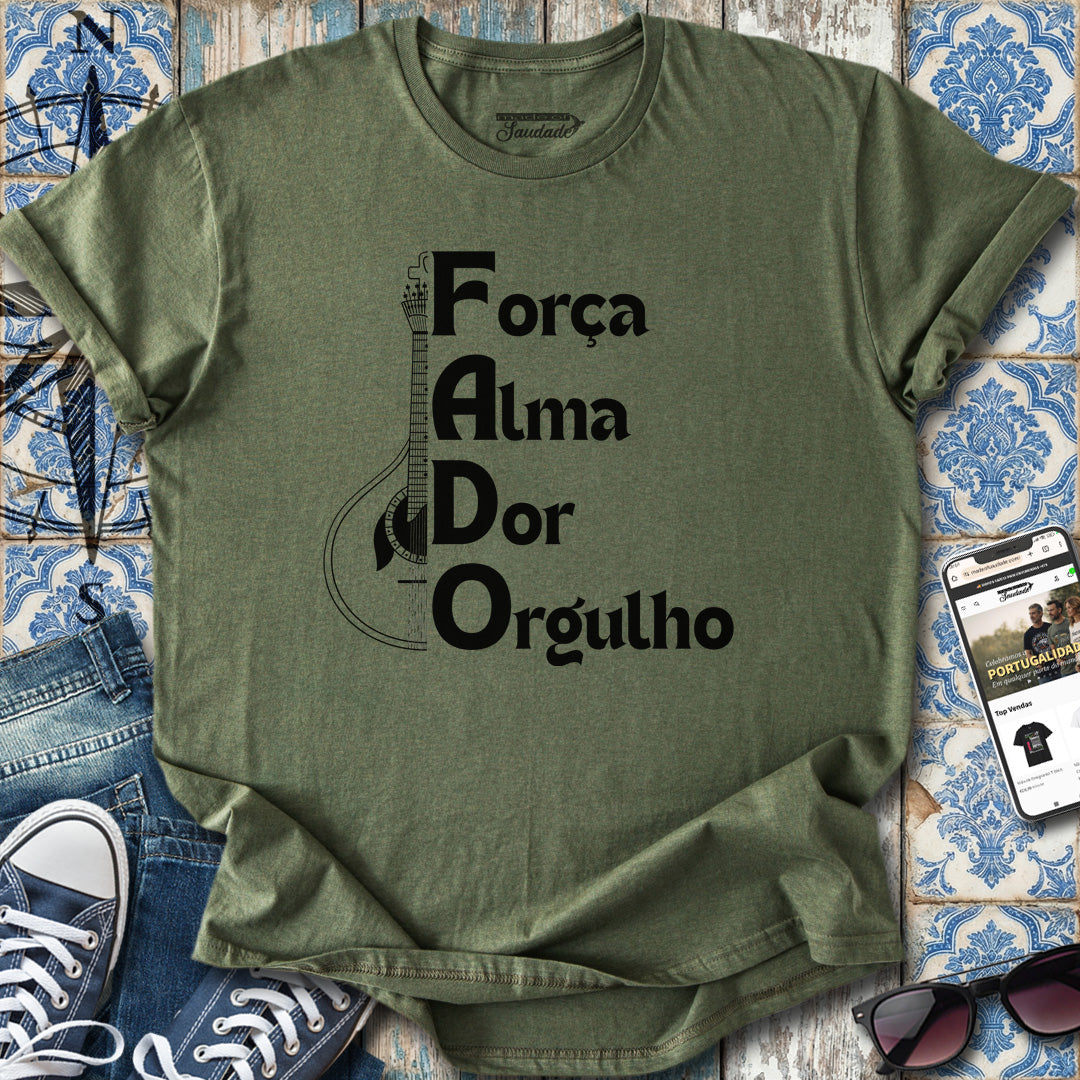 Fado-Gitarren-T-Shirt