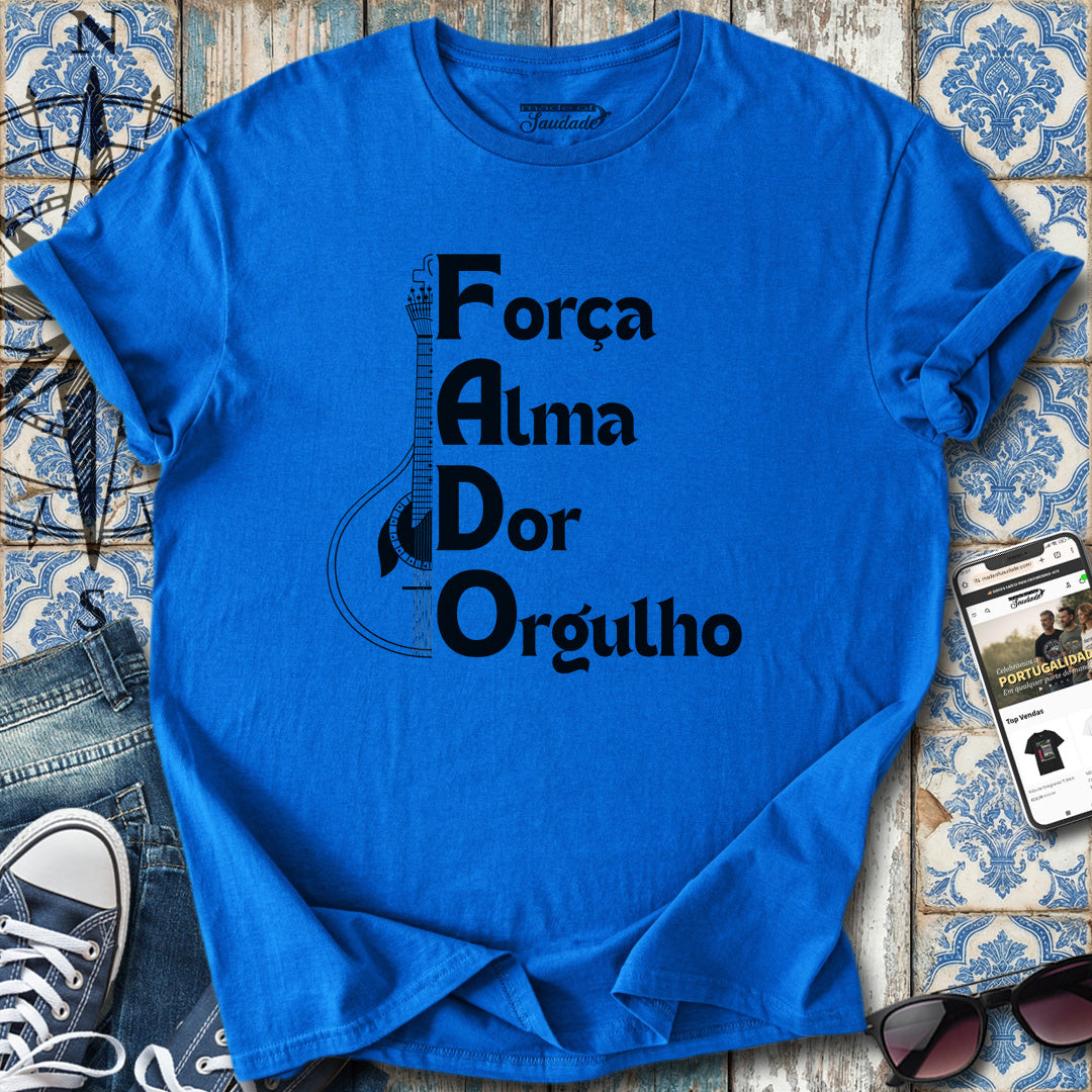 Fado-Gitarren-T-Shirt